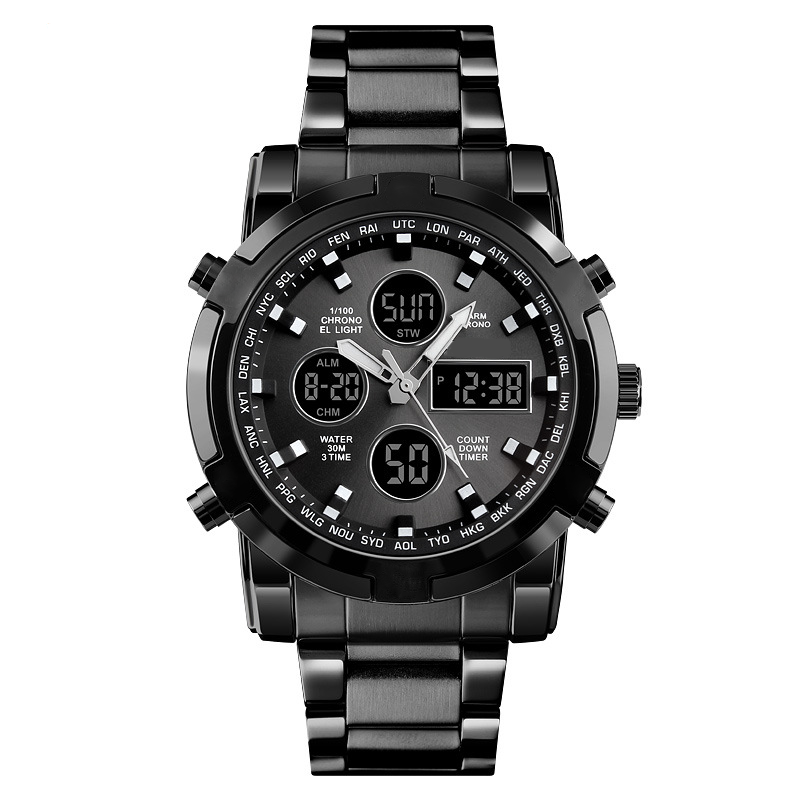 ⌚ 49% OFF NOW! 🪖 Men‘s Military Watch – Analog-Digital Display, Waterproof & Shock-Resistant 🛡️